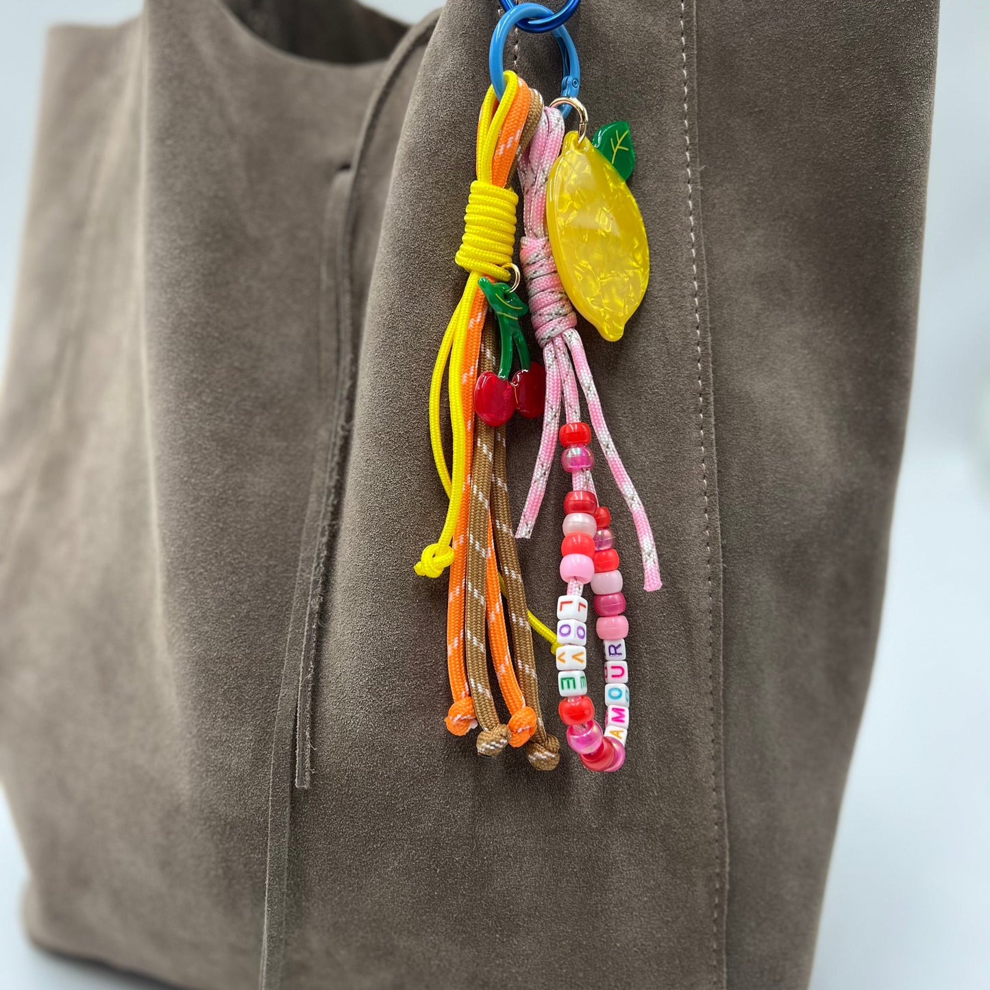 LOD of Love - Bag Charm Citroen Orange Koord