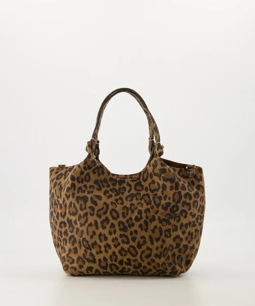 LOD of LOVE – Baby Lou - Suede - Handtassen - Luipaard