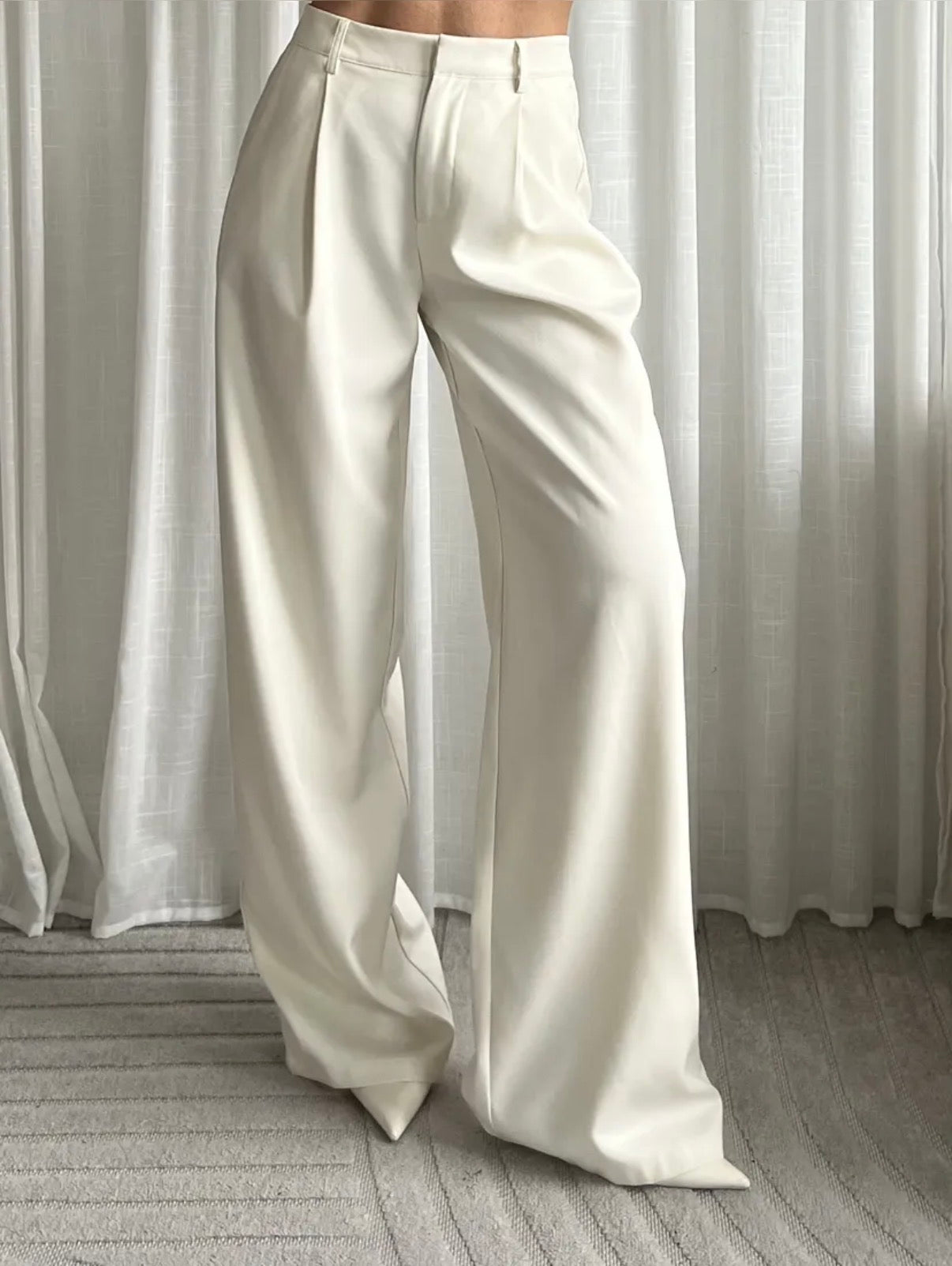 LOD of Love - Mane Pantalon  Crème Tall