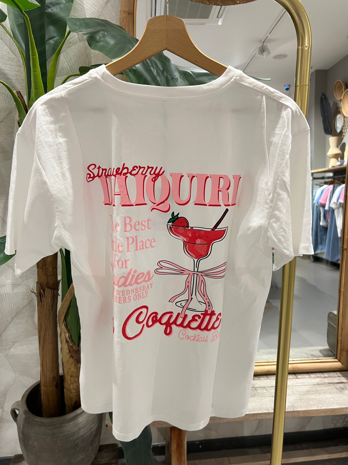 LOD of Love - T-Shirt Strawberry Daiquiri Wit