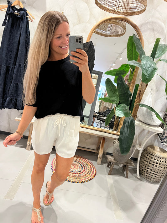 LOD of Love – Katoenen Top Liv Zwart