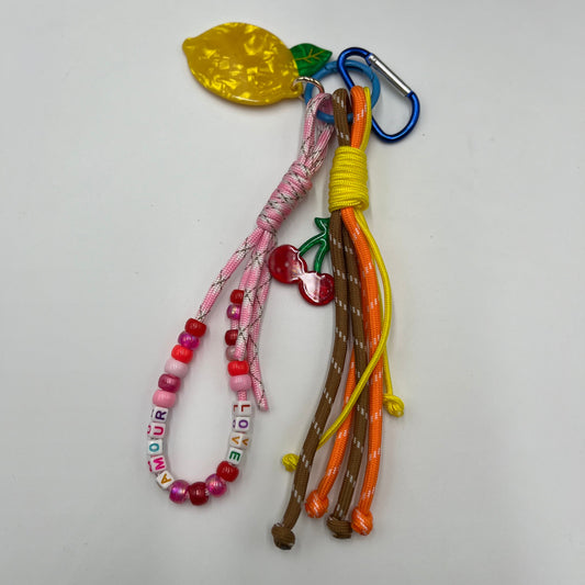 LOD of Love - Bag Charm Citroen Orange Koord