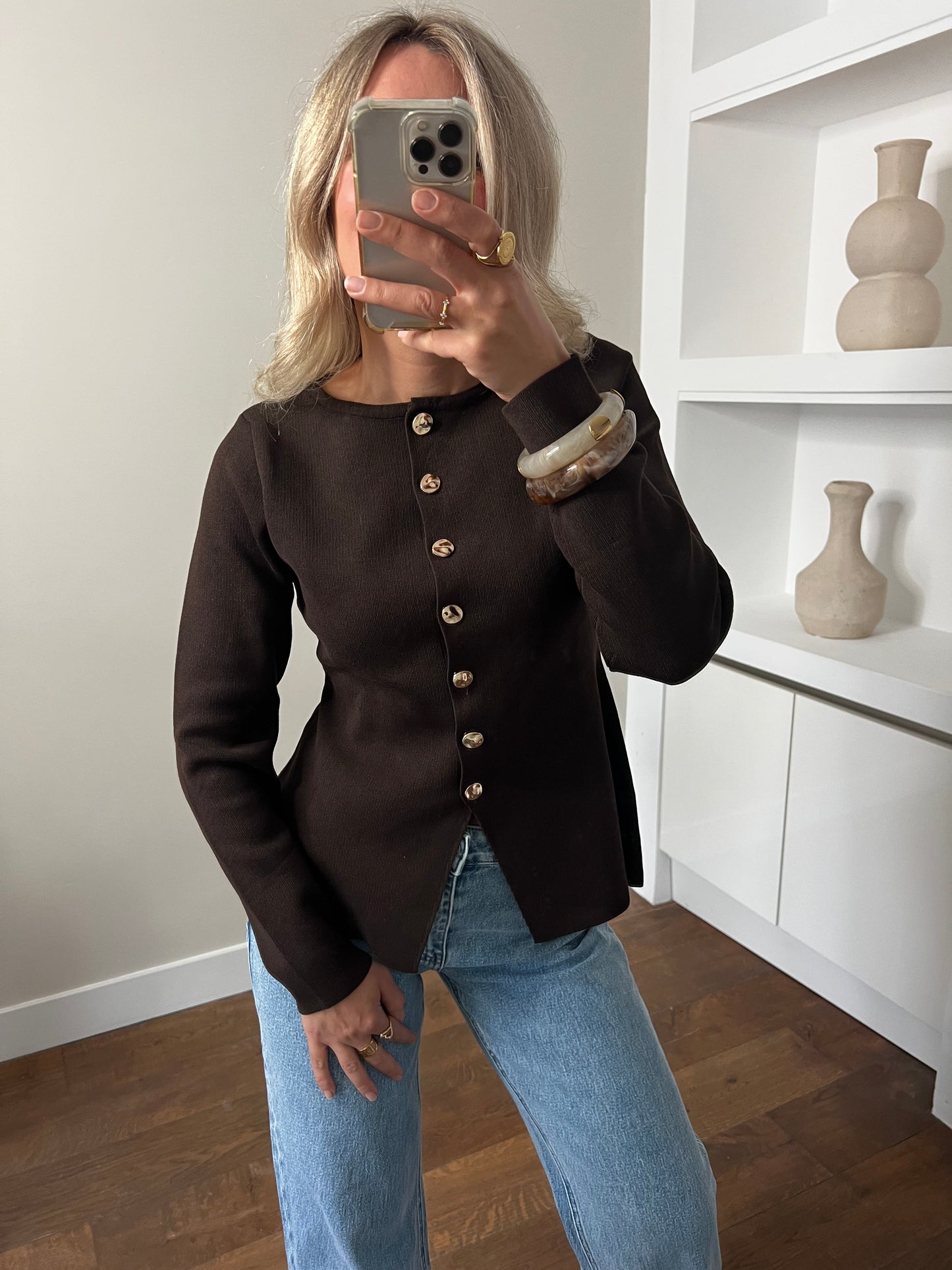 LOD of Love – Elegant Getailleerd Choco Vest