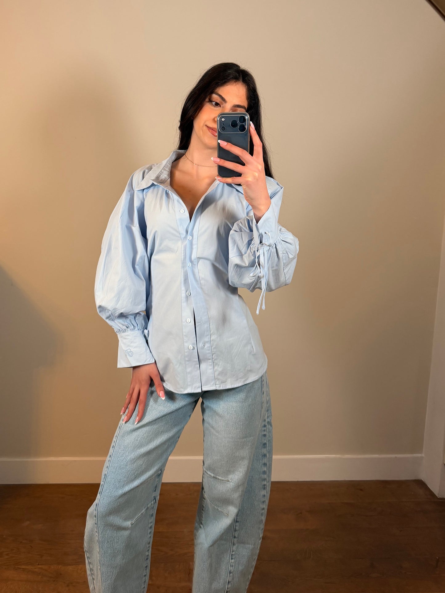 LOD of Love – Oversized Blouse Met Pofmouwen