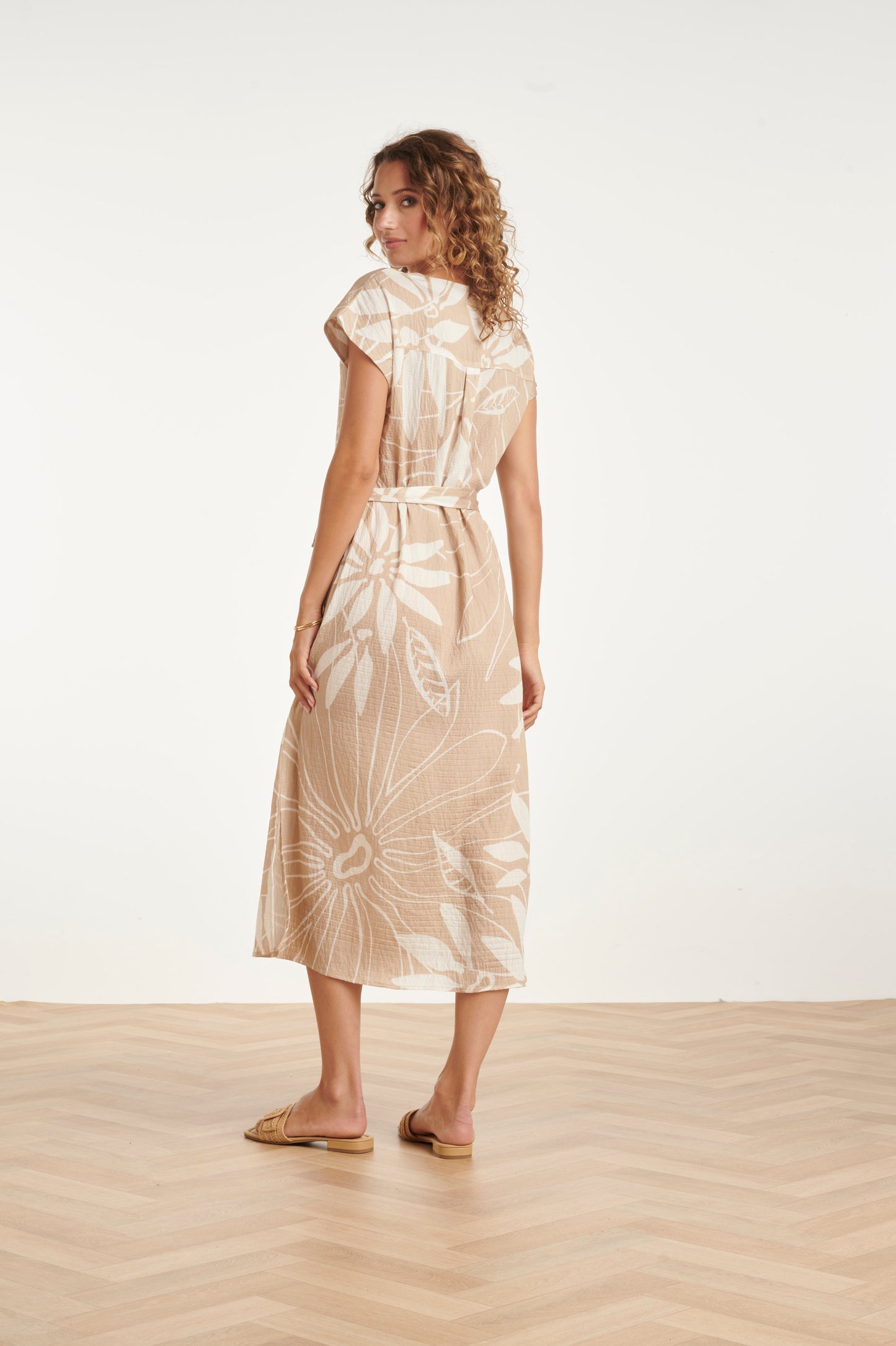 LOD of Love – Baumwollkleid mit Polka Dots und Schleife auf der Rückseite