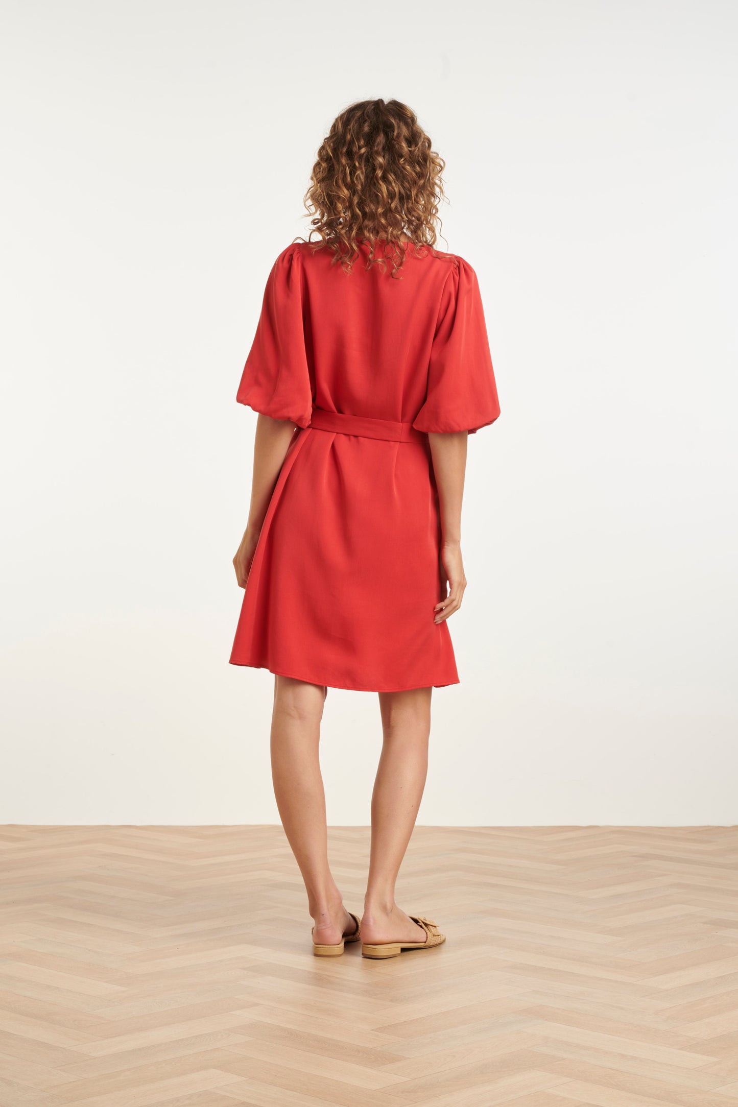 LOD of Love – Baumwollkleid mit Polka Dots und Schleife auf der Rückseite
