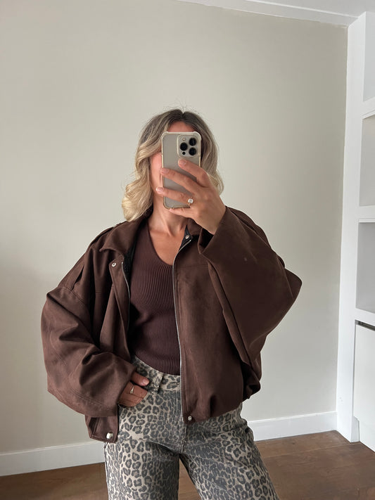 LOD of Love – Chocolate Oversized Bomberjasje