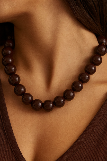 LOD of Love - Kralenketting Bruin