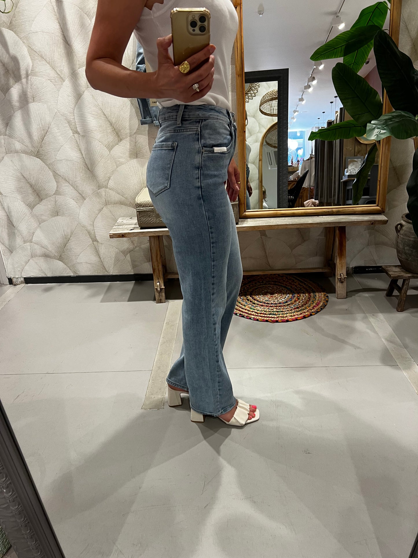 LOD of Love – Straight Leg Jeans Blue Jean