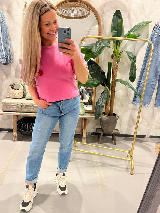 LOD of Love - T-Shirt Mon Cherry Pink