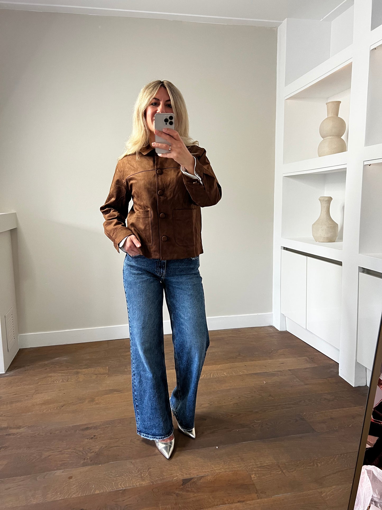 LOD of Love – Cognac Faux Suede Musthave Jacket