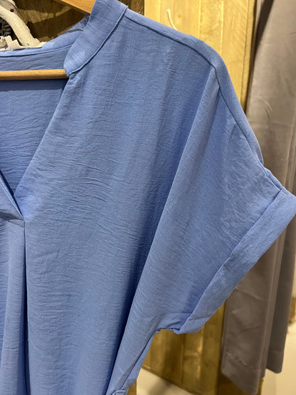 LOD of Love – Licht Blauwe Jurk met Ceintuur
