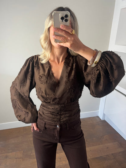 LOD of Love – Emma Blouse Choco Fluffy