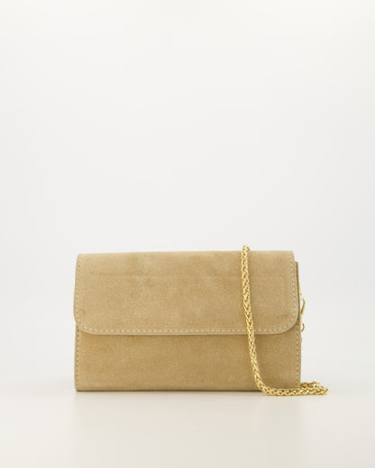 LOD of LOVE – Celine Suede Crossbody Bags Beige