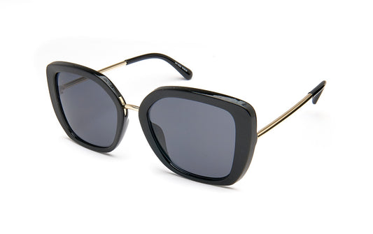 LOD of Love -  Zonnebril Calpe Shiny Black/Brown