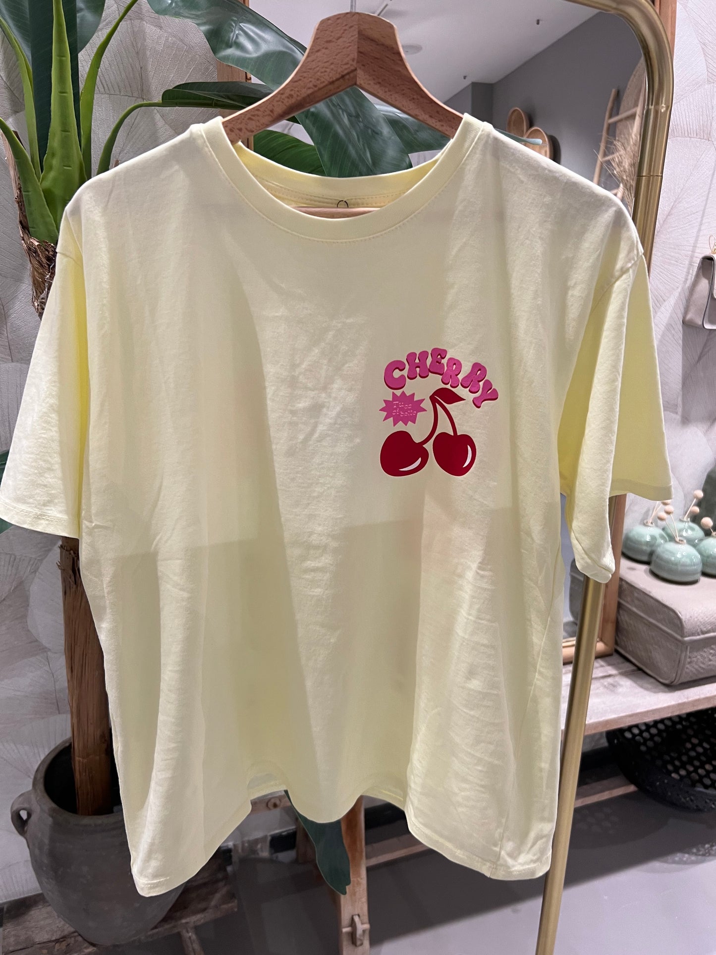 LOD of Love - T-Shirt Mon Cherry Yellow