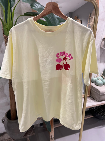 LOD of Love - T-Shirt Mon Cherry Yellow