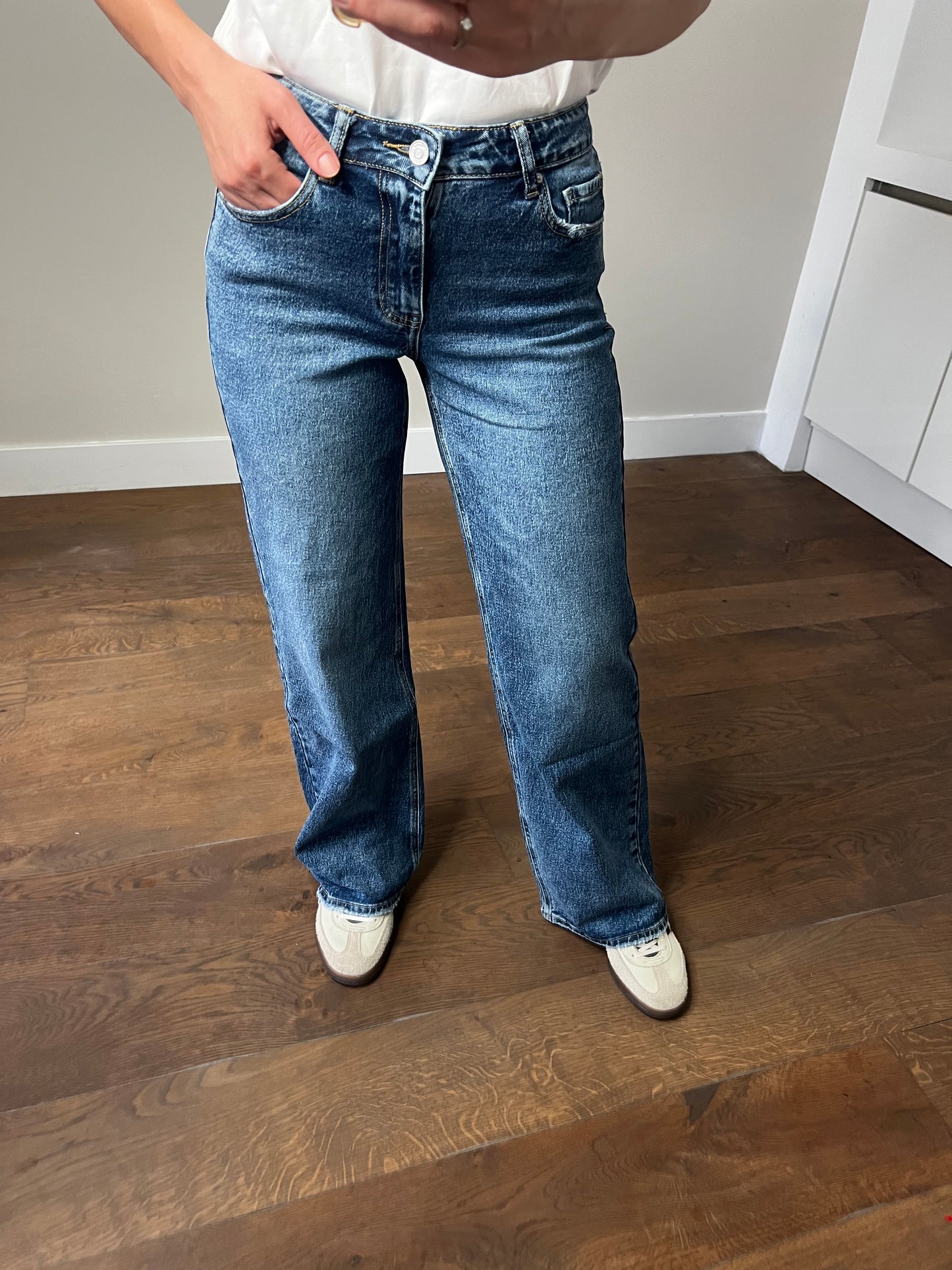 LOD of Love - Mid Waist Wide Leg Queen Hearts