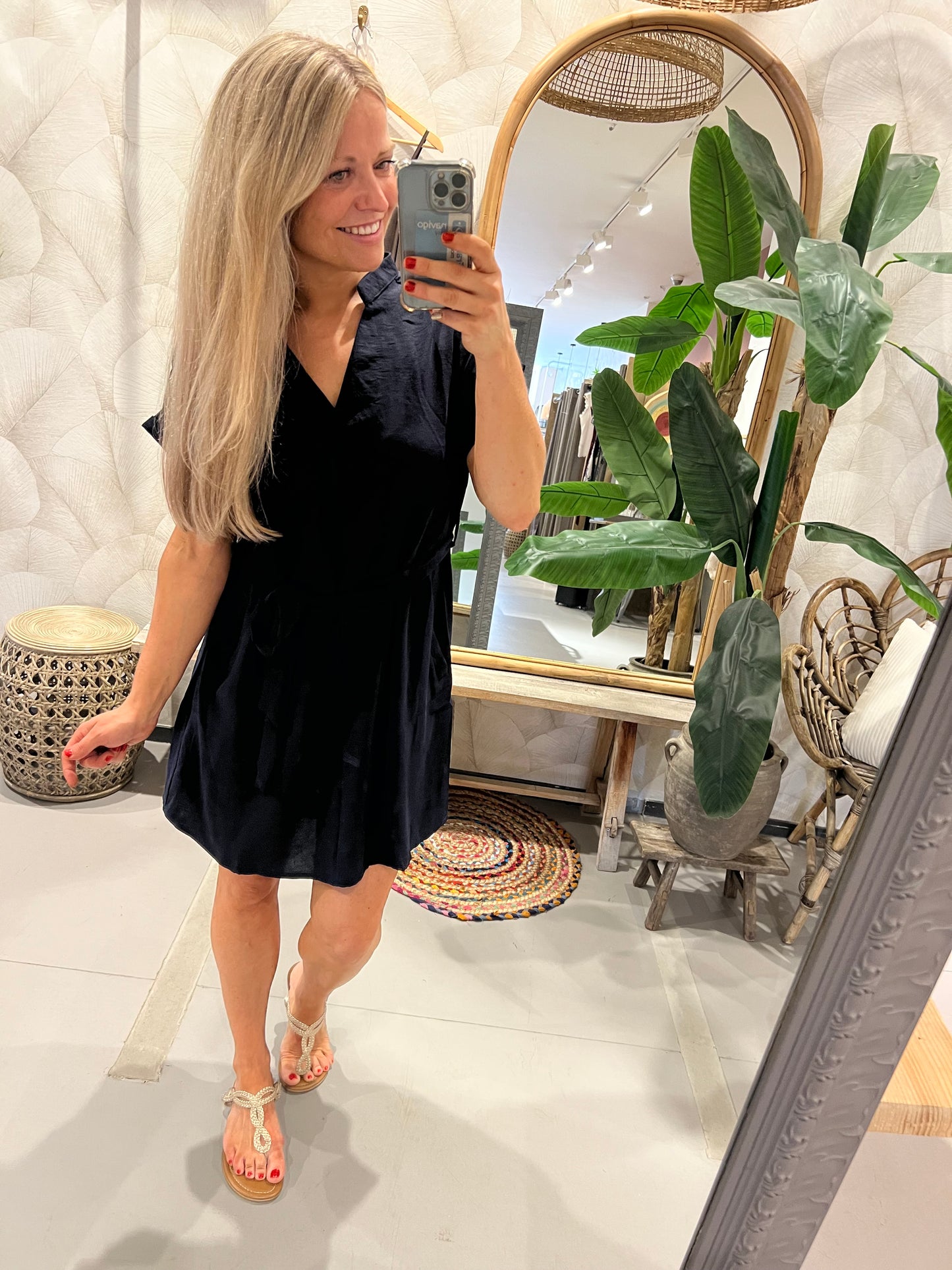 LOD of Love - Jurkje met Ceintuur Marine Blauw