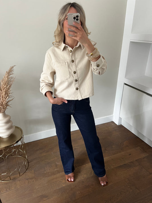 LOD of Love – Denik Beige Denim Jacket