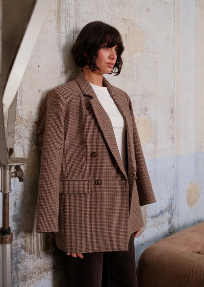 LOD of Love – Oversized Geruite Blazer