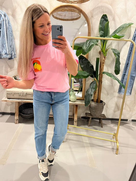 LOD of Love -  T-Shirt La Dolce Vita Pink