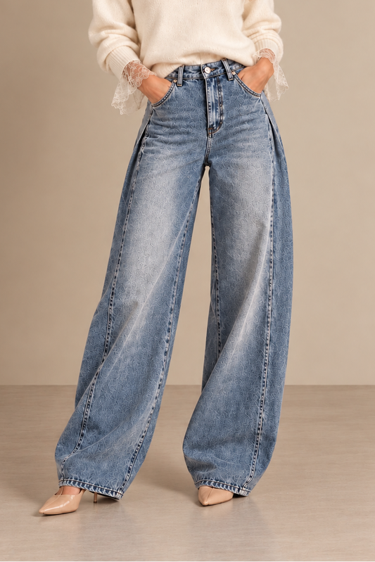 LOD of Love -  Loose Balloon Jeans Blue(81cm Inseam)