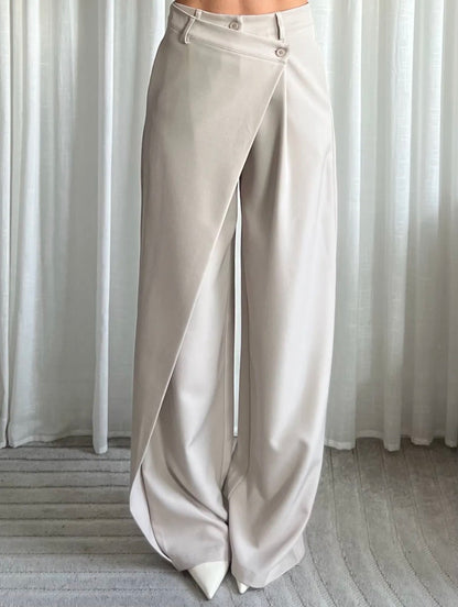 LOD of Love – Wrap Pantalon Beige Tall Inseam 86 cm
