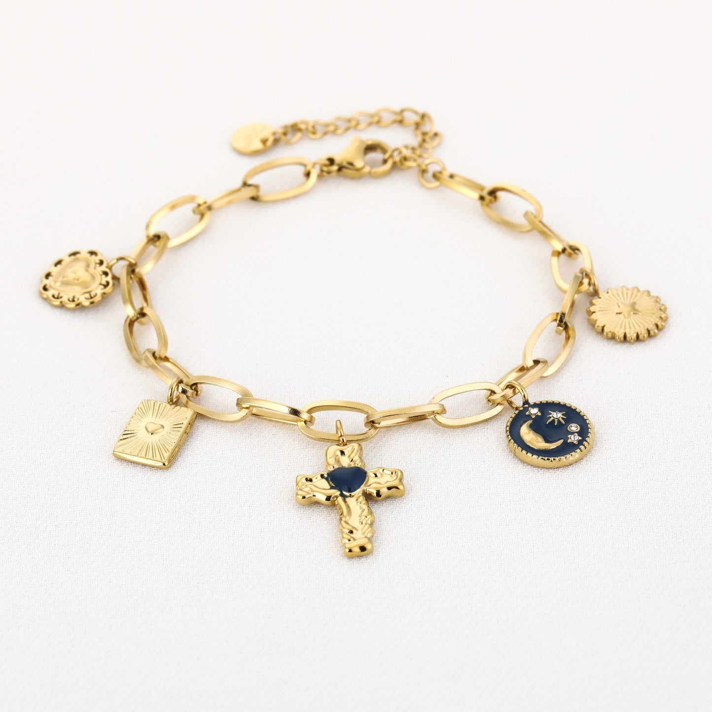 LOD of Love – Gouden Bedelarmband met Symbolische Charms