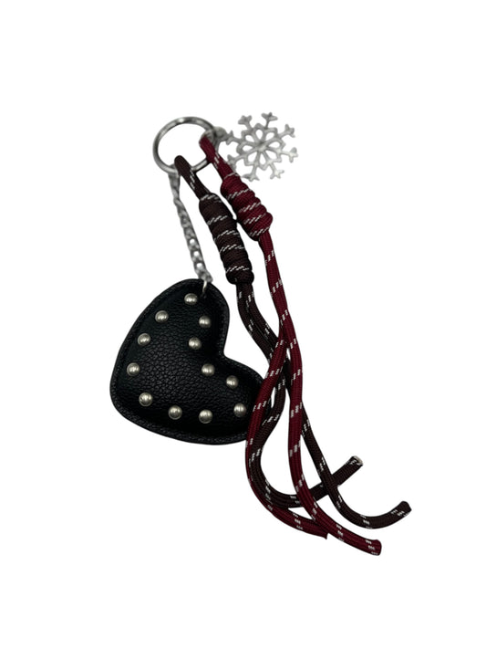 LOD of Love - Bag Charm Black Hart