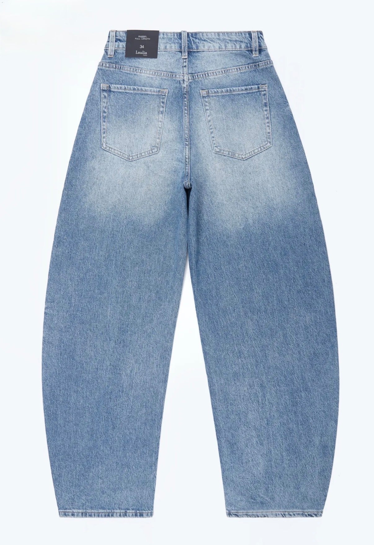 LOD of Love - Barrel Jeans Full Length Blue