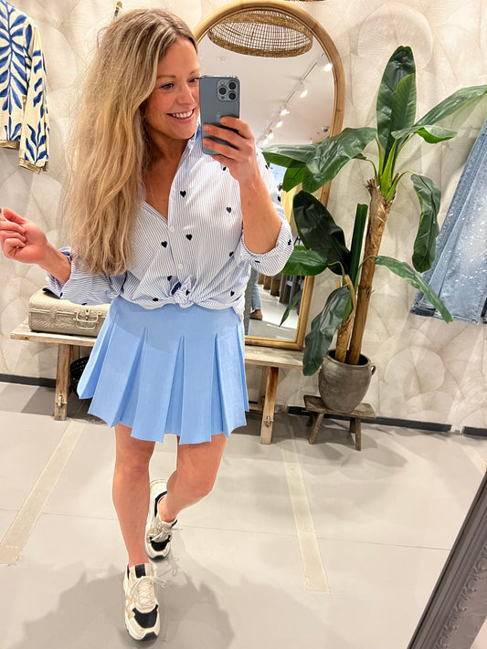LOD of Love – Blue Plissé Rok