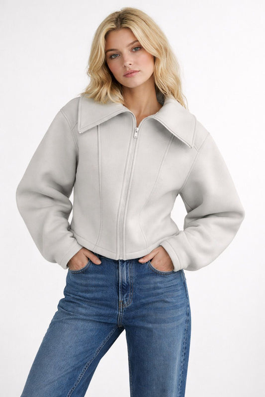 LOD of Love – Nova Getailleerd Vest Lichtgrijs