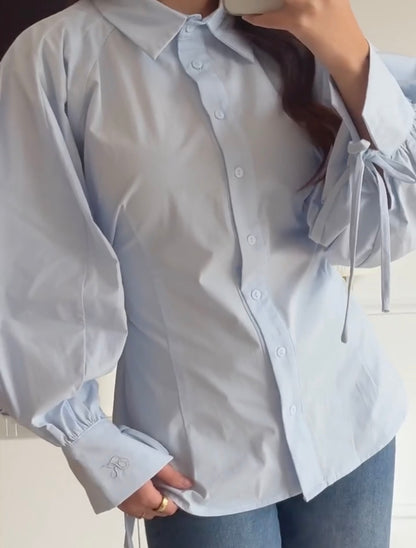 LOD of Love – Oversized Blouse Met Pofmouwen