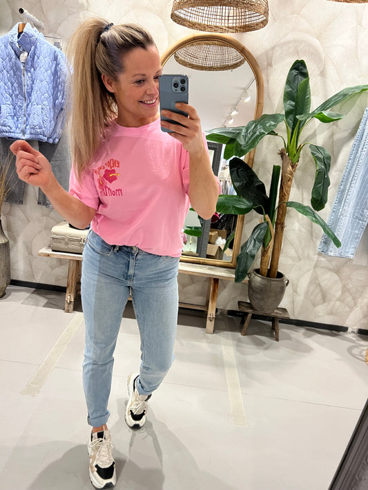 LOD of Love - T-Shirt Enjoy Every Moment Pink