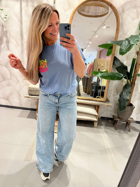 LOD of Love - T-Shirt Love Peace Party Blue