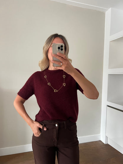 LOD Of Love - Soft Sweater Alpaka Deep Bordeaux