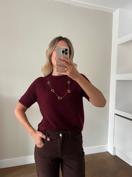 LOD Of Love - Soft Sweater Alpaka Deep Bordeaux