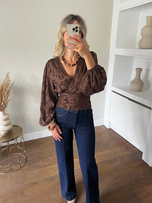 LOD of Love – Emma Blouse Brown