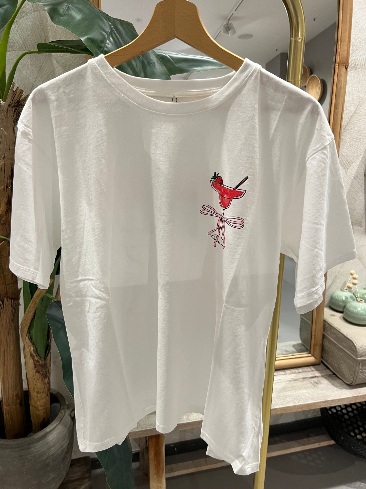 LOD of Love - T-Shirt Strawberry Daiquiri Wit