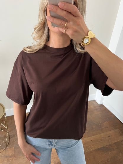 LOD of Love – New York T-shirt Bruin met Witte Teddy Letters