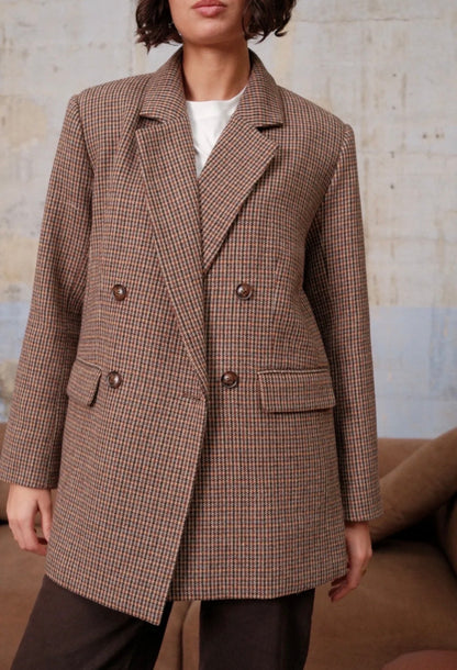 LOD of Love – Oversized Geruite Blazer