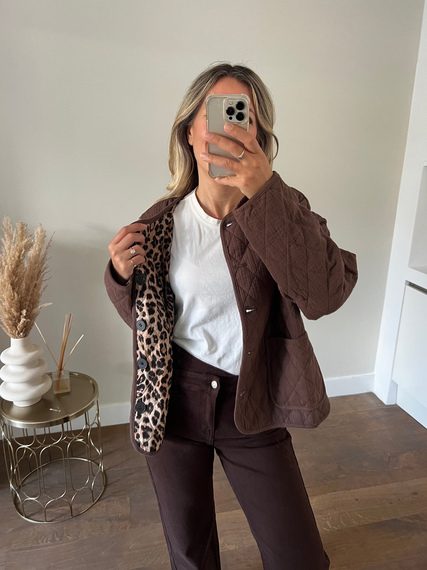 LOD of Love – Reversible Jas Café Leopard