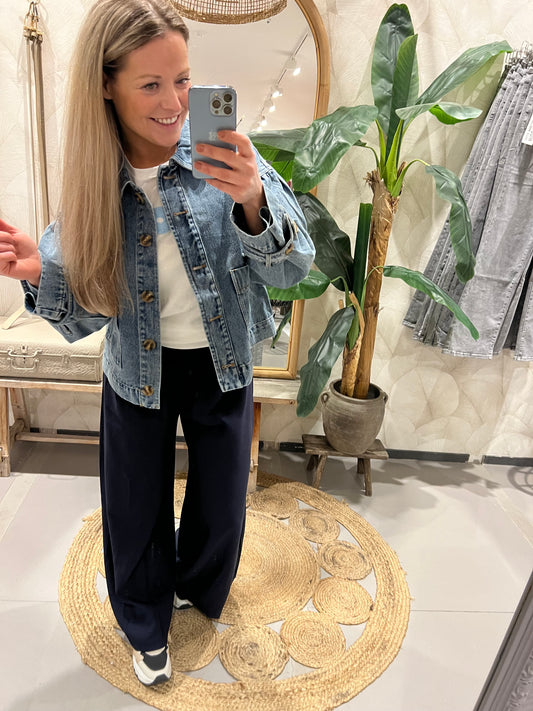 LOD of Love – Blue Wide Leg Pantalon