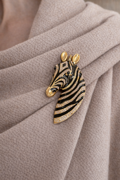 LOD of Love - Vintage Perlenbrosche Herz