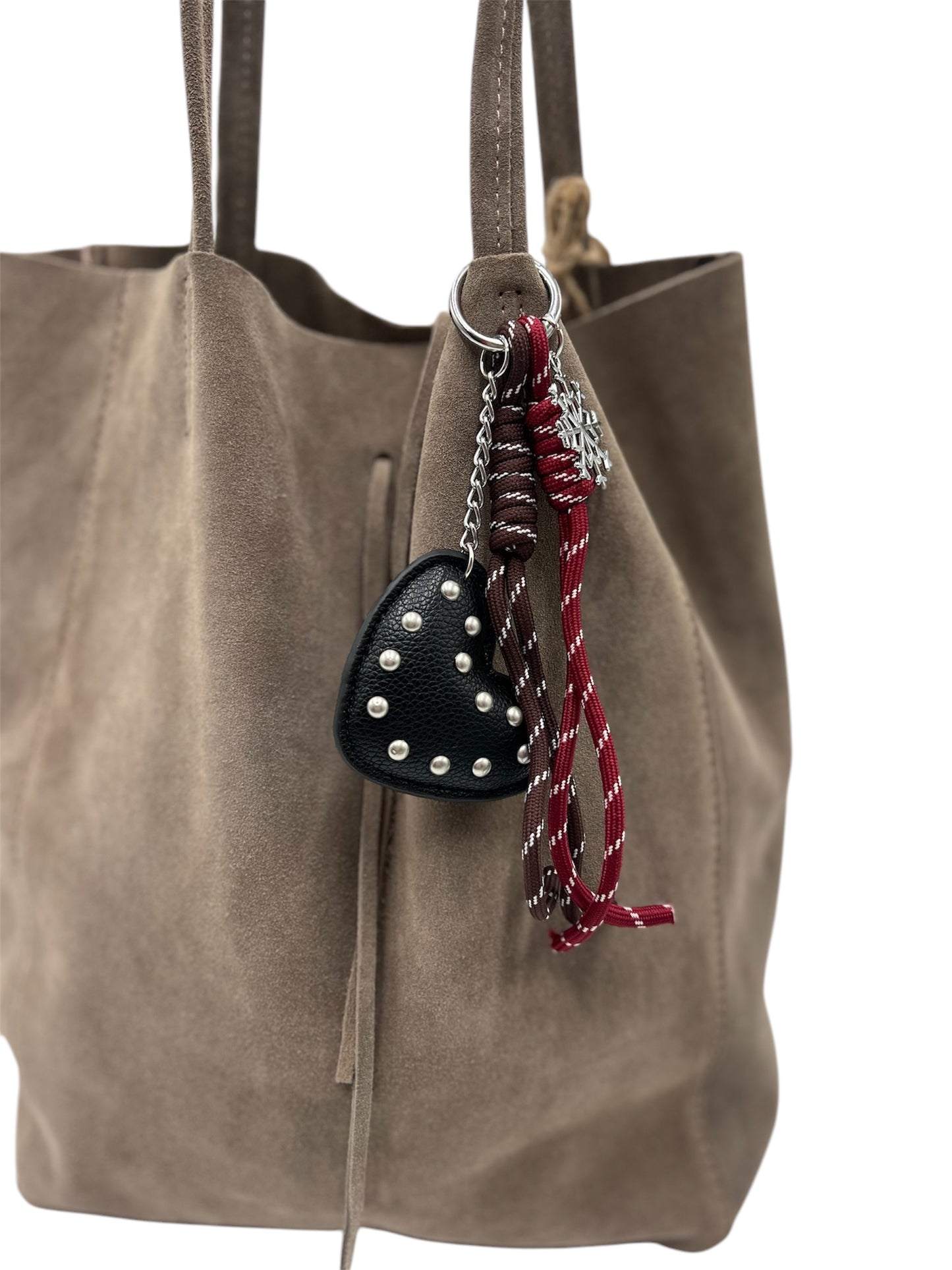 LOD of Love - Bag Charm Black Hart