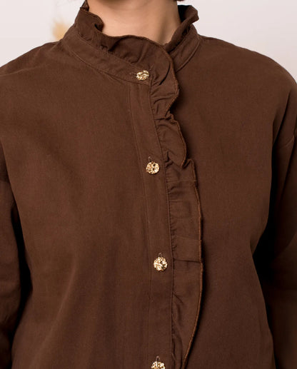 LOD of Love – Striped Blouse with Embroidery