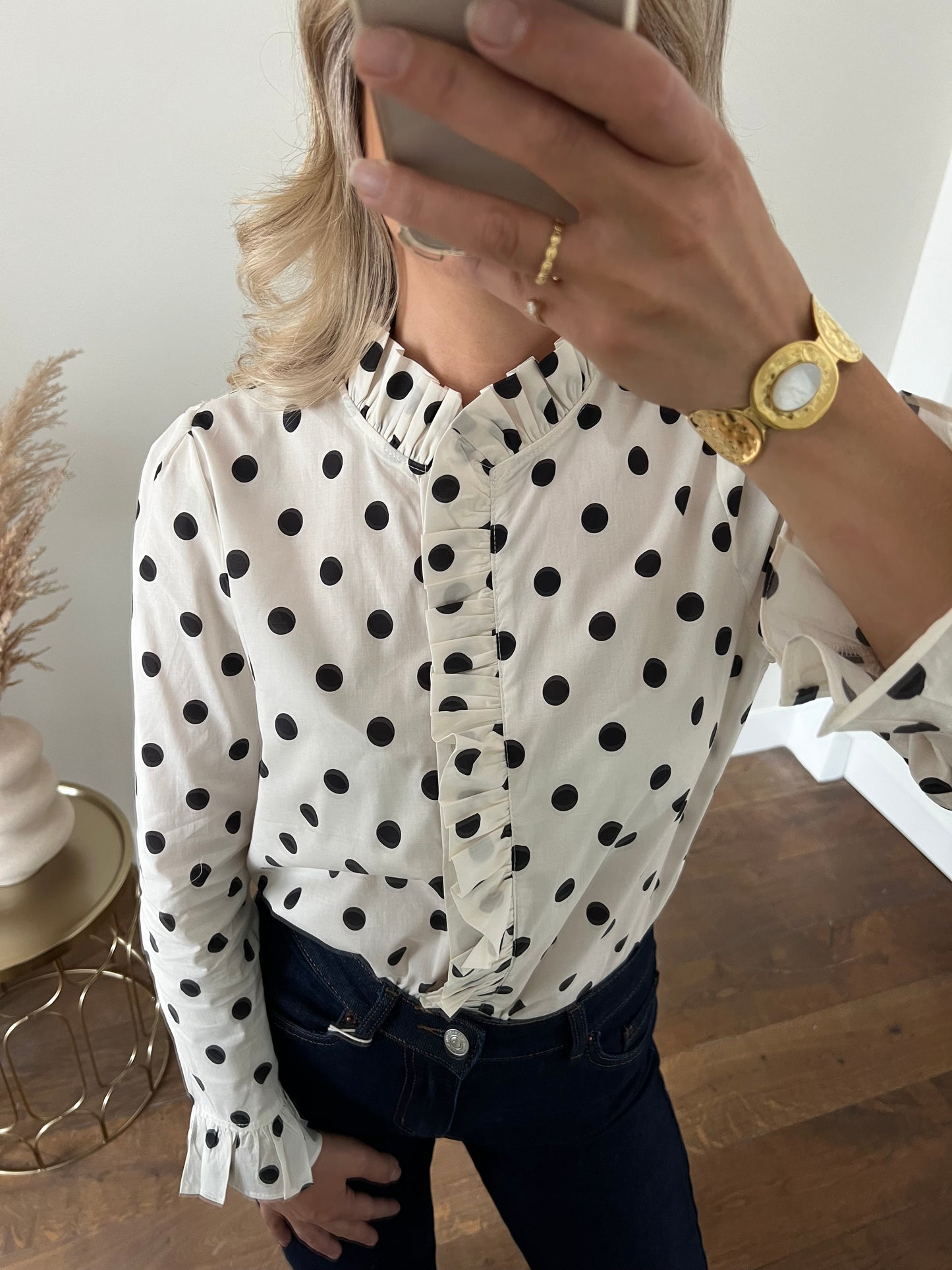 LOD of Love – Blouse Lola Polkadot Charm (100% katoen)