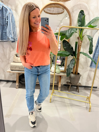 LOD of Love - T-Shirt Mon Cherry Orange