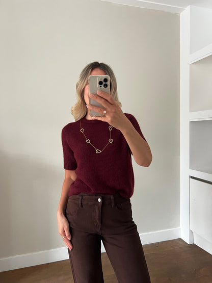 LOD Of Love - Soft Sweater Alpaka Deep Bordeaux